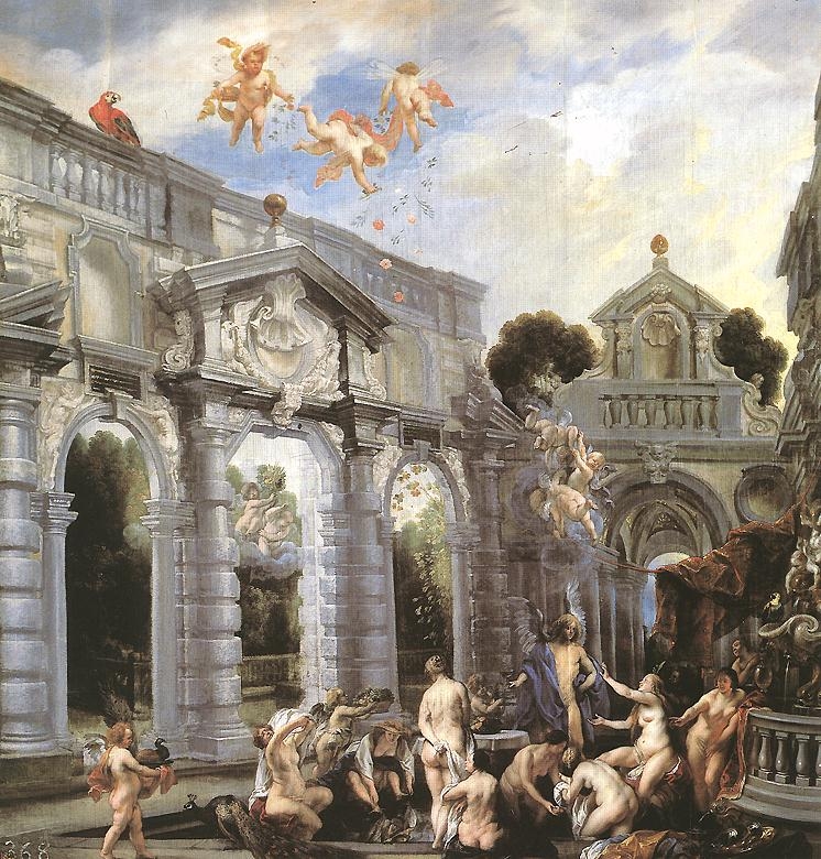 Jordaens Jacob - Nymphes a la fontaine d_amour.JPG